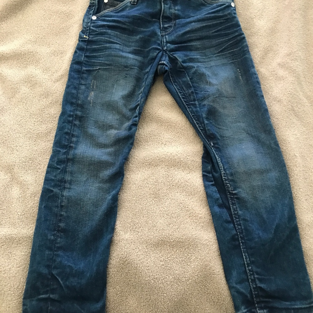 H&M Boys Tapered Denim Jeans US Size 4Y-5Y